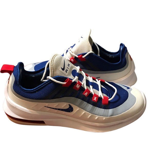 Nike Other - Nike Air Max AXIS Men's Running Shoes White/Gym Blue-Gym Blue
